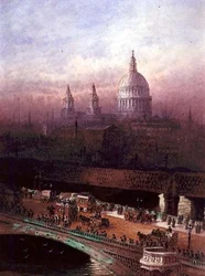 Puente de Blackfriars y San Pablo