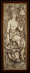 Tierra, de la serie Los Cuatro Elementos, c.1888-89