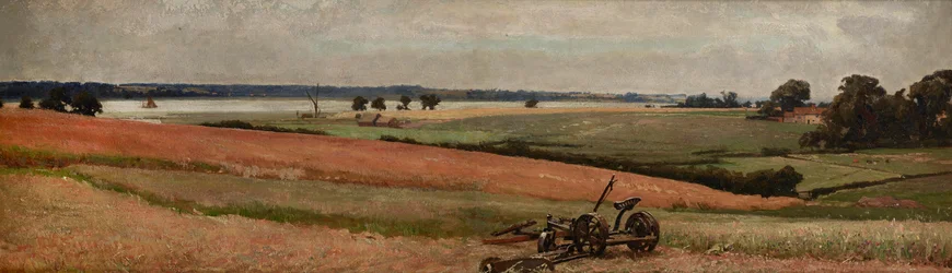Loading Hay, estuario del Stour (óleo sobre tabla)