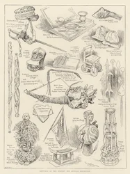 Bocetos en la Exposición de Stanley y África