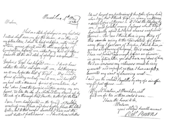 Carta de Robert Burns a la Sra. Dunlop de Haddington, 1788, 1865