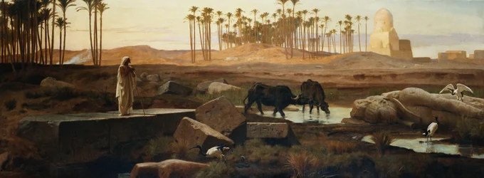 Memphis, junto al Nilo, 1882