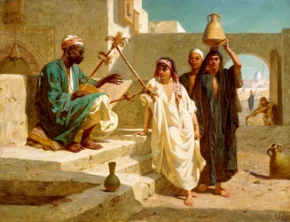 La canción del esclavo nubio, 1864