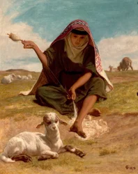 La Trabajadora del Huso, 1878