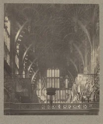 Capilla de Enrique VII: Cubierta de bóvedas de tracería en abanico