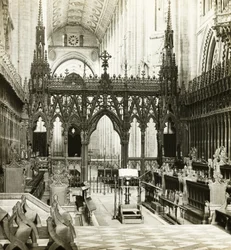 Catedral de Ely: Coro al Oeste