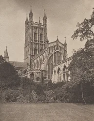 Catedral de Gloucester desde el sureste