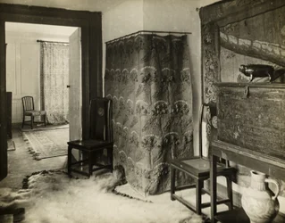 Kelmscott Manor: Pasaje a la Sala Paralela