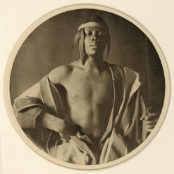 Un jefe etíope, 1887