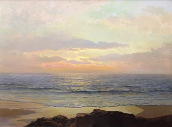 Atardecer plácido