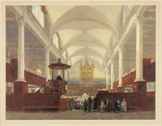 Interior de la Iglesia de Cristo