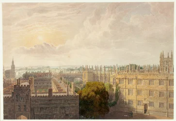 Vista desde la Biblioteca Radcliffe
