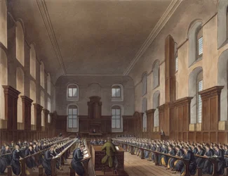 Escuela de escritura, Christ Hospital, de 