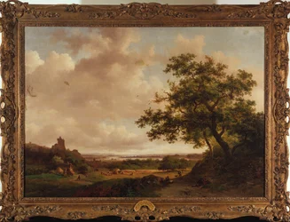 Vista sobre el Mosa, Holanda, 1859