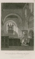 Interior de la Iglesia de San Bartolomé el Grande
