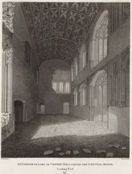 Interior de parte de Crosby Hall