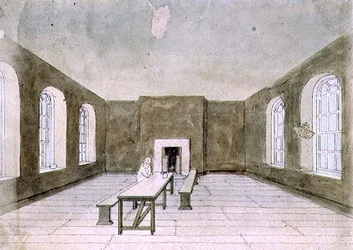 La sala de los condenados, prisión de Newgate