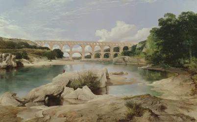 El Puente del Gard, 1862