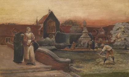 Estudio para "El puerto de refugio