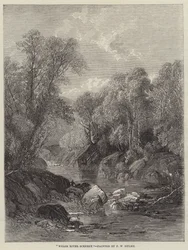 Paisaje fluvial galés