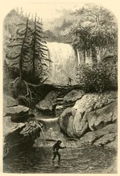 Cataratas del Blackwater, 1872