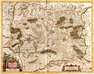 Mapa del Ducado de Lorena (Francia)