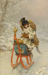 El paseo en trineo