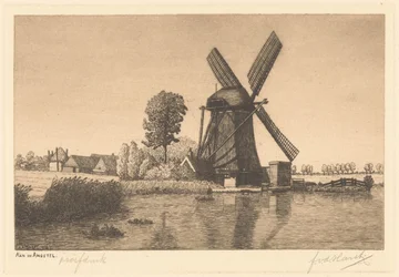 Aan de Angstel (título original en el objeto)