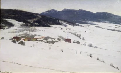 paisaje de invierno