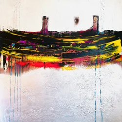 Panorama urbano abstracto y dinámico