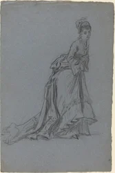 Joven Elegante Avanzando