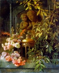 Naturaleza muerta, principios del siglo XIX