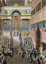 La coronación de Napoleón el 2 de diciembre de 1804, 1805