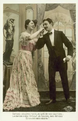 Pareja bailando