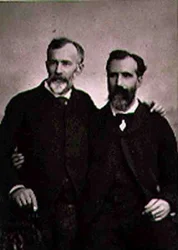 Emmanuel Benner (1836-96) y Jean Benner (1836-1906), de 
