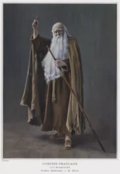 Eugene Silvain como Frederick Barbarossa en Les Burgraves