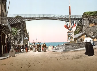 La Tranchée des Anglais en Granville, 1890-1900
