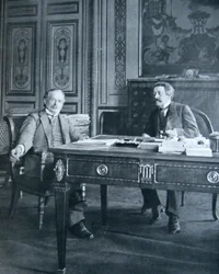 Lloyd George y Aristide Briand, 1916