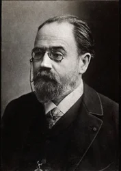 Retrato de Émile Zola (1840-1902), escritor francés