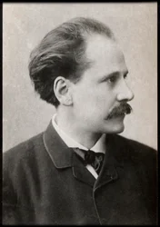 Retrato de Jules Massenet (1842-1912), compositor francés