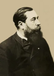 Retrato de Leo Delibes (1836-1891), compositor francés.