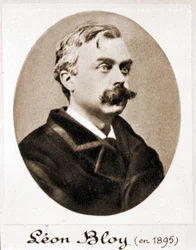 Retrato de Léon Bloy (1846 - 1917), escritor francés. 1895