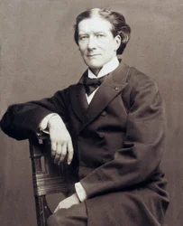 Retrato de Victorian Sardou (1831-1908), dramaturgo francés