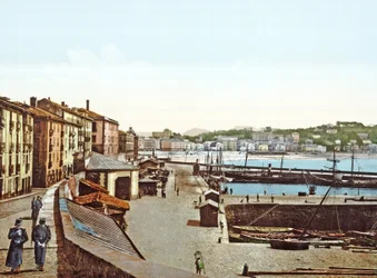 Puerto de San Sebastián, España, 1890-1900