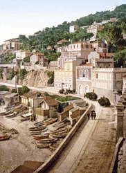La Corniche en Marsella, pub. c.1900