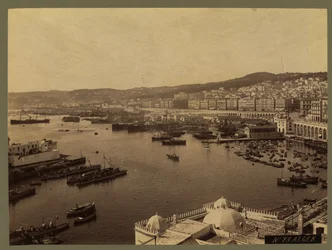Vista de Argel, c.1860-1900