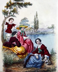 Una fiesta de pesca