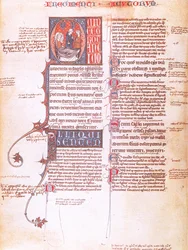 Un paciente en su cama, de 