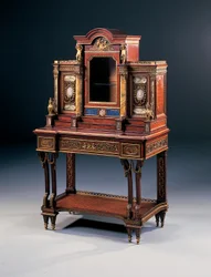 Un escritorio de dama, por Maison Millet, c.1880