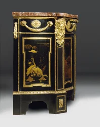 Una cómoda tardía Luis XV, c.1763-70